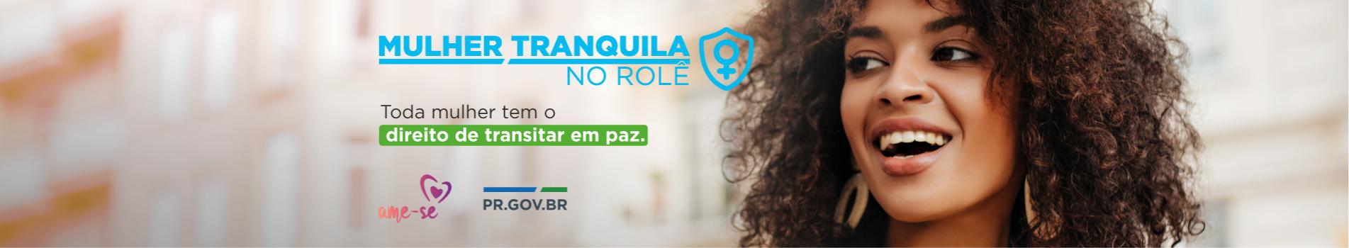 Mulher Tranquila no Rolê